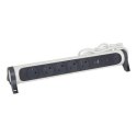 Przedłużacz ochronny 5x2PZ +USB A/C 1,5m biało-czarny Przedłużacz ochronny 5x2PZ +USB A/C 1,5m biało-czarny
