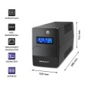 Zasilacz awaryjny UPS | Monolith | 650VA | 360W | LCD | USB | RJ45 Zasilacz awaryjny UPS | Monolith | 650VA | 360W | LCD | USB | RJ45