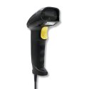 Laserowy czytnik kodów kreskowych 1D | USB | Czarny Laserowy czytnik kodów kreskowych 1D | USB | Czarny