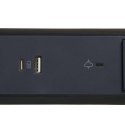 Przedłużacz 3x2PZ + USB A/C 1,5m czarny Przedłużacz 3x2PZ + USB A/C 1,5m czarny