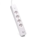 Listwa zasilająca przeciwprzepięciowa 4 gniazda USB-A i USB-C, 1.5m, LZ-11 Listwa zasilająca przeciwprzepięciowa 4 gniazda USB-A i USB-C, 1.5m, LZ-11