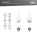 Kabel do transmisji danych/ładowania USB C/Lightning MFI 2m Biały Kabel do transmisji danych/ładowania USB C/Lightning MFI 2m Biały