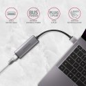 ADE-25R Karta sieciowa 2.5 Gigabit Ethernet, Realtek 8156, USB-A 3.2 Gen 1, automatyczna instalacja, szara ADE-25R Karta sieciowa 2.5 Gigabit Ethernet, Realtek 8156, USB-A 3.2 Gen 1, automatyczna instalacja, szara
