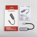 ADE-TRC Karta sieciowa Gigabit Ethernet adapter, USB-C 3.2 Gen 1, instalacja automatyczna, metalowy, tytanowa szarość ADE-TRC Karta sieciowa Gigabit Ethernet adapter, USB-C 3.2 Gen 1, instalacja automatyczna, metalowy, tytanowa szarość