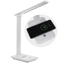 Lampka biurkowa LED 9w z ładowarką Qi MCE616W Lampka biurkowa LED 9w z ładowarką Qi MCE616W