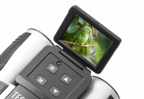 Lornetka z wyświetlaczem FullHD i zintegrowaną kamerą 5MP i 4x zoom Lornetka z wyświetlaczem FullHD i zintegrowaną kamerą 5MP i 4x zoom