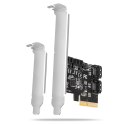 PCES-SA4X4 Kontroler PCIe 4x wewnętrzny port SATA 6G, ASM1164, SP & LP PCES-SA4X4 Kontroler PCIe 4x wewnętrzny port SATA 6G, ASM1164, SP & LP