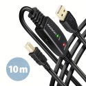 ADR-210B USB 2.0 A-M -> B-M Aktywny kabel połączeniowy/wzmacniacz 10m ADR-210B USB 2.0 A-M -> B-M Aktywny kabel połączeniowy/wzmacniacz 10m
