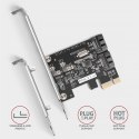 PCES-SJ2 Kontroler PCIe 2x wewnętrzny port SATA 6G, chipset JMB582 SP & LP PCES-SJ2 Kontroler PCIe 2x wewnętrzny port SATA 6G, chipset JMB582 SP & LP