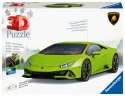 Puzzle 108 elementów 3D Pojazdy Lamborghini Huracan Evo Verde Puzzle 108 elementów 3D Pojazdy Lamborghini Huracan Evo Verde