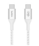 Kabel BoostCharge USB-C/USB-C 240W 1m biały Kabel BoostCharge USB-C/USB-C 240W 1m biały