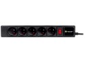 Listwa zasilającaPowerGear 5m Black 5 gniazd Listwa zasilającaPowerGear 5m Black 5 gniazd