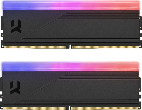 Pamięć DDR5 IRDM RGB 32GB(2*16GB) /6400 CL32 czarna Pamięć DDR5 IRDM RGB 32GB(2*16GB) /6400 CL32 czarna