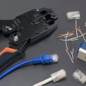 Wtyk przelotowy złącze RJ45 | CAT6 | FTP | Pass Through | Pozłacane styki | 100 sztuk Wtyk przelotowy złącze RJ45 | CAT6 | FTP | Pass Through | Pozłacane styki | 100 sztuk
