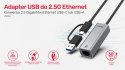 Adapter USB-A/C 3.1 GEN1 RJ45; 2,5 Gbps; U1313C Adapter USB-A/C 3.1 GEN1 RJ45; 2,5 Gbps; U1313C