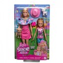Zestaw lalek Barbie i Stacie z pieskami Zestaw lalek Barbie i Stacie z pieskami