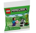 Klocki Minecraft 30672 Steve i mała panda Klocki Minecraft 30672 Steve i mała panda