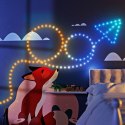 Inteligentne lampki dekoracyjne Strings USB-C (Candies) 200 LED RGB, gwiazdy, zielony przewód, 12 m Inteligentne lampki dekoracyjne Strings USB-C (Candies) 200 LED RGB, gwiazdy, zielony przewód, 12 m