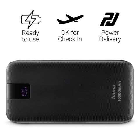 Power pack PD 10000 mAh Antracyt Power pack PD 10000 mAh Antracyt