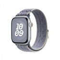 Opaska sportowa Nike w kolorze szarym/niebieskim do koperty 42 mm Opaska sportowa Nike w kolorze szarym/niebieskim do koperty 42 mm