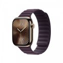 Pasek karbowany magnetyczny w kolorze jeżyny do koperty 42 mm - rozmiar S/M Pasek karbowany magnetyczny w kolorze jeżyny do koperty 42 mm - rozmiar S/M