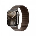 Pasek karbowany magnetyczny w kolorze szarobrązowym do koperty 42 mm - rozmiar S/M Pasek karbowany magnetyczny w kolorze szarobrązowym do koperty 42 mm - rozmiar S/M