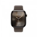 Pasek karbowany magnetyczny w kolorze szarobrązowym do koperty 42 mm - rozmiar S/M Pasek karbowany magnetyczny w kolorze szarobrązowym do koperty 42 mm - rozmiar S/M