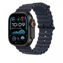 Przedłużka do paska Ocean w kolorze granatu do koperty 49 mm - elementy z tytanu w kolorze czarnym Przedłużka do paska Ocean w kolorze granatu do koperty 49 mm - elementy z tytanu w kolorze czarnym