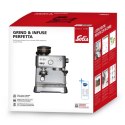 Ekspres kolbowy Grind & Infuse Perfetta stalowy Ekspres kolbowy Grind & Infuse Perfetta stalowy