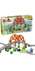 Klocki DUPLO 10426 Most i tory kolejowe - zestaw rozszerzający Klocki DUPLO 10426 Most i tory kolejowe - zestaw rozszerzający