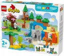Klocki DUPLO 10446 Rodziny dzikich zwierząt 3 w 1 Klocki DUPLO 10446 Rodziny dzikich zwierząt 3 w 1