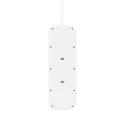 Listwa przeciwprzepięciowa SurgePlus 8x schuko 1xUSB-A 1xUSB-C 900J 2m Listwa przeciwprzepięciowa SurgePlus 8x schuko 1xUSB-A 1xUSB-C 900J 2m