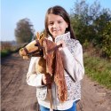 Koń na kiju Hobby Horse HOPPIHORSE A4 Chestnut - brąz, maść kasztanowata Koń na kiju Hobby Horse HOPPIHORSE A4 Chestnut - brąz, maść kasztanowata