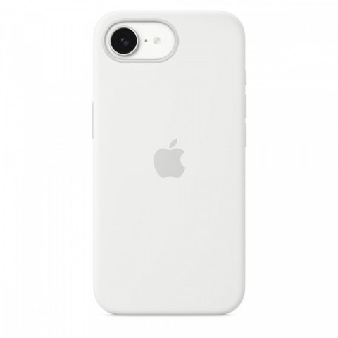 Etui silikonowe do iPhonea 16e - białe