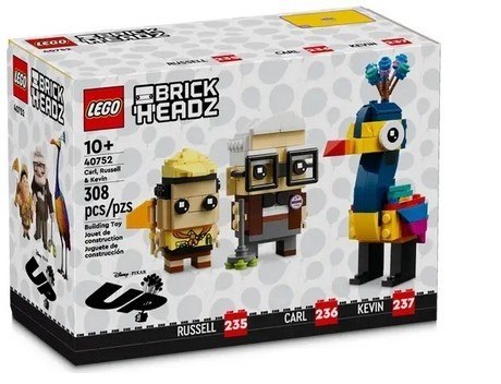 Klocki BrickHeadz 40752 Carl, Russell i Kevin z filmu Odlot Klocki BrickHeadz 40752 Carl, Russell i Kevin z filmu Odlot