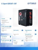 Komputer E-Sport GB550T-CR7 Ryzen 7 5800X/16GB/1TB/RX 9070XT OC 16GB/W11 Komputer E-Sport GB550T-CR7 Ryzen 7 5800X/16GB/1TB/RX 9070XT OC 16GB/W11