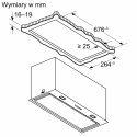 Okap wyspowy DLN78PC60 Serie8 70cm Okap wyspowy DLN78PC60 Serie8 70cm