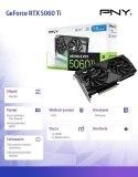 Karta graficzna GeForce RTX 5060 Ti OC 8GB VCG5060T8DFXPB1-O Karta graficzna GeForce RTX 5060 Ti OC 8GB VCG5060T8DFXPB1-O