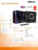 Płyta główna B760I LIGHTNING WIFI s1700 2DDR5 mITX DP/HDMI Płyta główna B760I LIGHTNING WIFI s1700 2DDR5 mITX DP/HDMI
