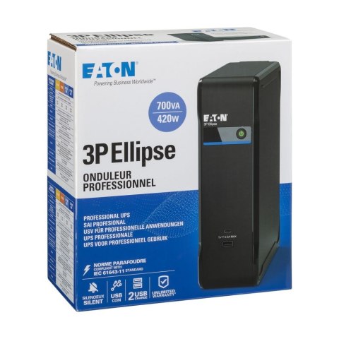 Zasilacz awaryjny UPS 3P Ellipse 700 USB FR 3P700UF Zasilacz awaryjny UPS 3P Ellipse 700 USB FR 3P700UF