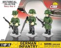 Klocki Niemiecka piechota - Zestaw 3 figurek Klocki Niemiecka piechota - Zestaw 3 figurek