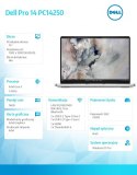 Laptop Dell Pro 14 PC14250 W11P C5 120U/16GB/512GB/14.0 FHD+/INT/FgrPr/FHD/IRCam/Mic/WLAN+BT/BcklKb/3C/3YPS Platinum