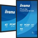 Monitor 43 cale T4329AS-B1AG VA,4K,HDMIx2,USB-C,RJ45,2x10W,WiFi, Android 14, Signal FailOver, Whiteboard, iiSignage (CMS), i Monitor 43 cale T4329AS-B1AG VA,4K,HDMIx2,USB-C,RJ45,2x10W,WiFi, Android 14, Signal FailOver, Whiteboard, iiSignage (CMS), i