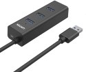 Aktywny hub USB Unitek 4w1 5Gbps z zasilaniem przez USB-C Aktywny hub USB Unitek 4w1 5Gbps z zasilaniem przez USB-C