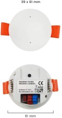 OXT Czujnik radar obecności jasności 230V ZigBee TUYA