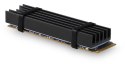 Radiator do dysków Axagon CLR-M2L10 M.2 SSD 10mm Radiator do dysków Axagon CLR-M2L10 M.2 SSD 10mm