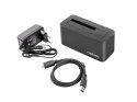 Stacja dokująca Natec Kangaroo SATA 2.5/3,5cala USB 3.0 + zasilacz Stacja dokująca Natec Kangaroo SATA 2.5/3,5cala USB 3.0 + zasilacz