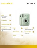 Aparat Instax mini 12 zielony Aparat Instax mini 12 zielony