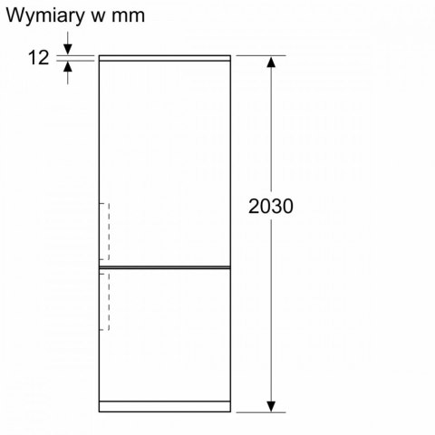 Chlodziarko-zamrażarka 70 cm KGN49OCAF Antracyt Chlodziarko-zamrażarka 70 cm KGN49OCAF Antracyt