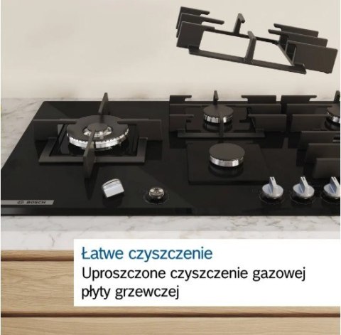Płyta gazowa PCQ7A5I90 75 cm inox Płyta gazowa PCQ7A5I90 75 cm inox